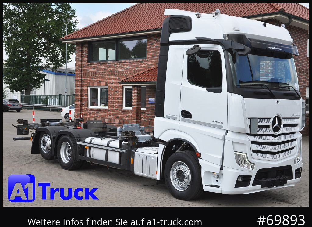 MERCEDES-BENZ 2545, Multi BDF, Wechsler, 7.45-7.82, MIDI, LIftachse - Pengangkut kontainer/ Container truck: gambar 1 MERCEDES-BENZ 2545, Multi BDF, Wechsler, 7.45-7.82, MIDI, LIftachse - Pengangkut kontainer/ Container truck: gambar 1