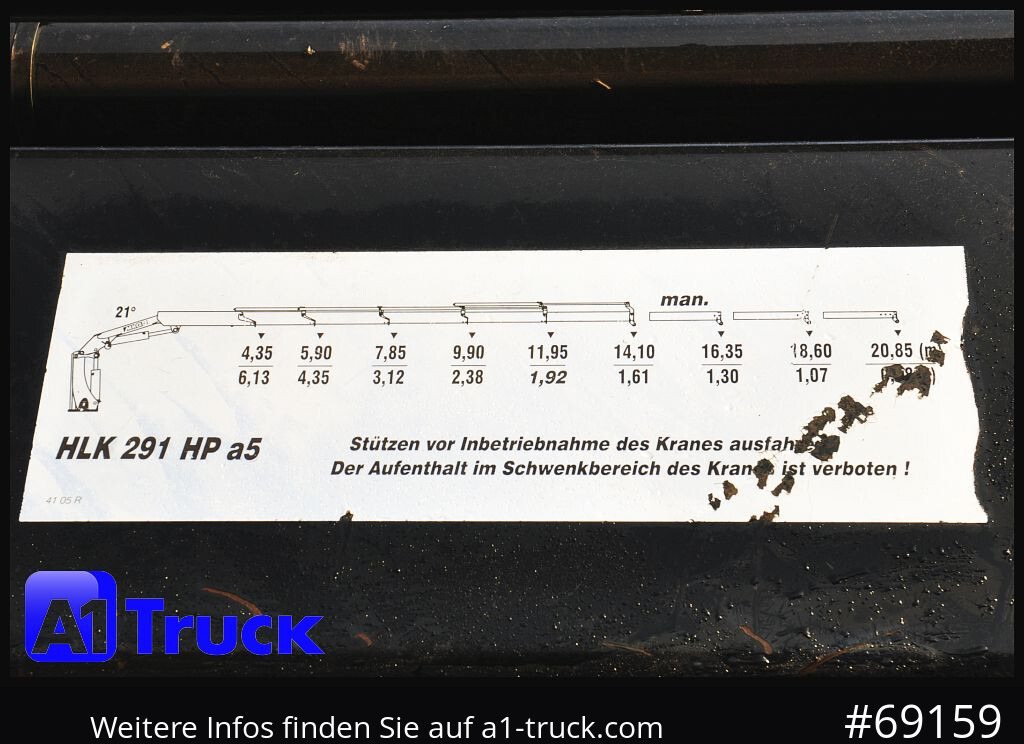 MERCEDES-BENZ Actros 1844 MP3, Kran MKG 291 HP 5+3 Funk, TÜV 06/2026 - Truk derek: gambar 2 MERCEDES-BENZ Actros 1844 MP3, Kran MKG 291 HP 5+3 Funk, TÜV 06/2026 - Truk derek: gambar 2