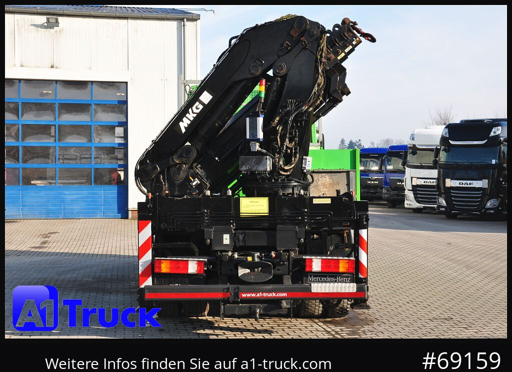MERCEDES-BENZ Actros 1844 MP3, Kran MKG 291 HP 5+3 Funk, TÜV 06/2026 - Truk derek: gambar 3 MERCEDES-BENZ Actros 1844 MP3, Kran MKG 291 HP 5+3 Funk, TÜV 06/2026 - Truk derek: gambar 3