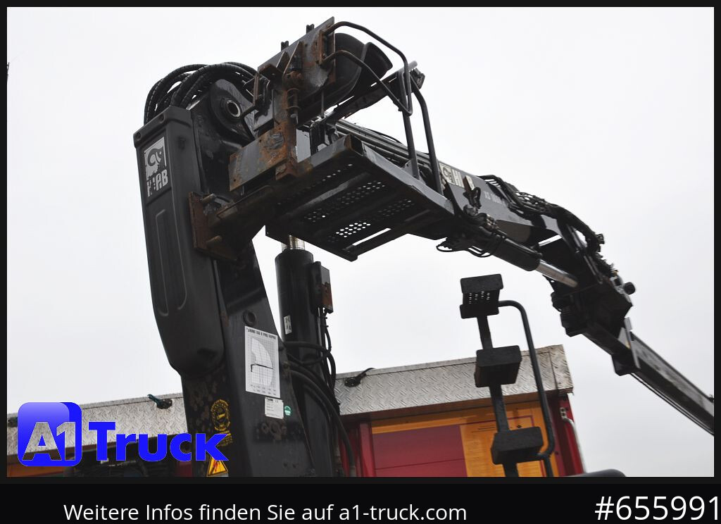 Truk flatbed, Truk derek MERCEDES-BENZ Actros 2546 MP 3, HIAB Kran, Lift-Lenkachse,: gambar 14