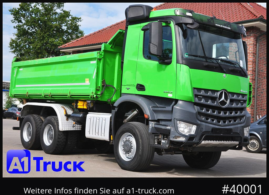 MERCEDES-BENZ Arcos 3342 BB, 6X6 Meiller Bordmatik - Truk jungkit: gambar 1 MERCEDES-BENZ Arcos 3342 BB, 6X6 Meiller Bordmatik - Truk jungkit: gambar 1