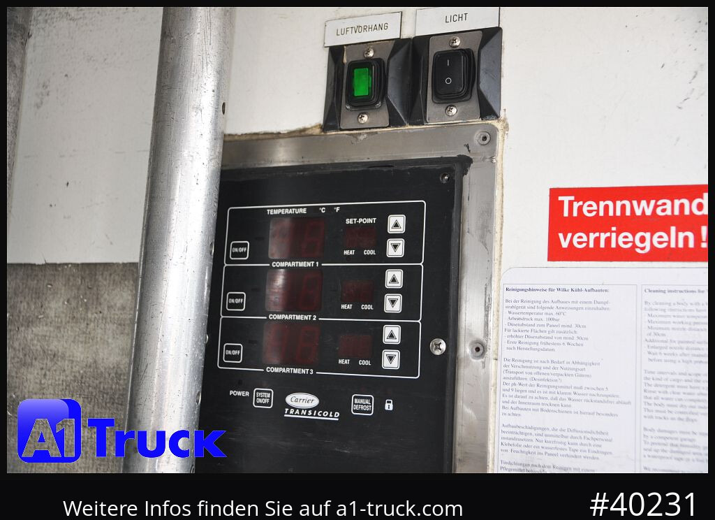 MERCEDES-BENZ Atego 1222, Kühlkoffer, Carrier Supra 850 Mt, LBW - Truk berpendingin: gambar 2 MERCEDES-BENZ Atego 1222, Kühlkoffer, Carrier Supra 850 Mt, LBW - Truk berpendingin: gambar 2