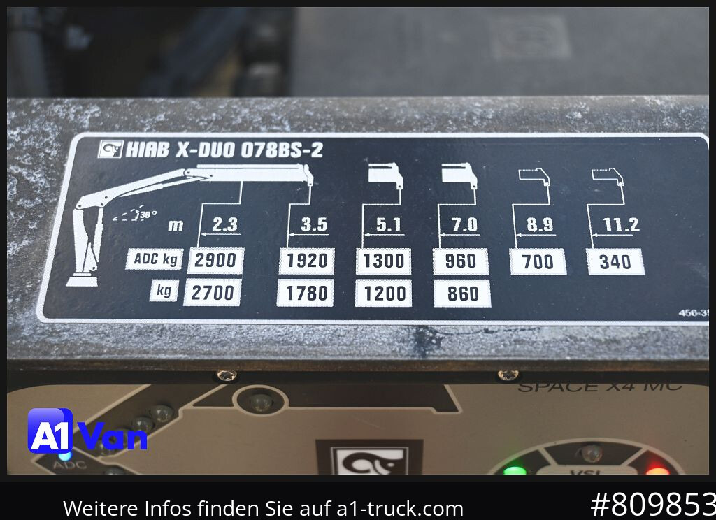 MERCEDES-BENZ Atego 816 Kipper Kran, Hiab, AHK, Klima - Truk jungkit, Truk derek: gambar 3 MERCEDES-BENZ Atego 816 Kipper Kran, Hiab, AHK, Klima - Truk jungkit, Truk derek: gambar 3