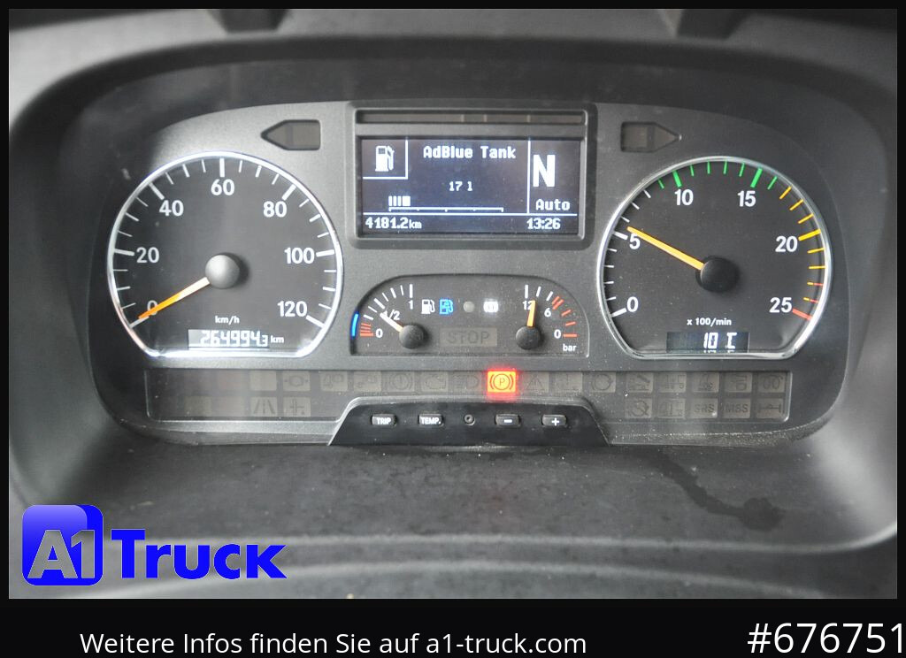 MERCEDES-BENZ Axor 2543, Atlas 170.2 Kran, Lift-Lenkachse, - Truk flatbed, Truk derek: gambar 5 MERCEDES-BENZ Axor 2543, Atlas 170.2 Kran, Lift-Lenkachse, - Truk flatbed, Truk derek: gambar 5