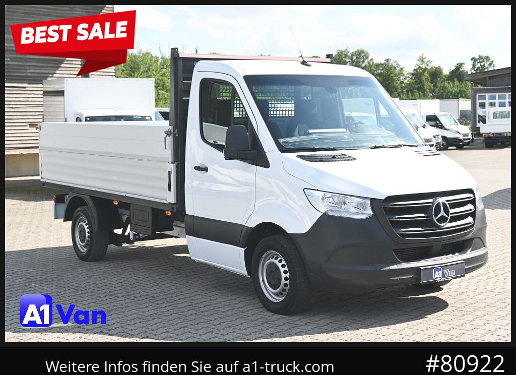 MERCEDES-BENZ Sprinter 314 CDI Pritsche, Klima, AHK - Van flatbed: gambar 1 MERCEDES-BENZ Sprinter 314 CDI Pritsche, Klima, AHK - Van flatbed: gambar 1