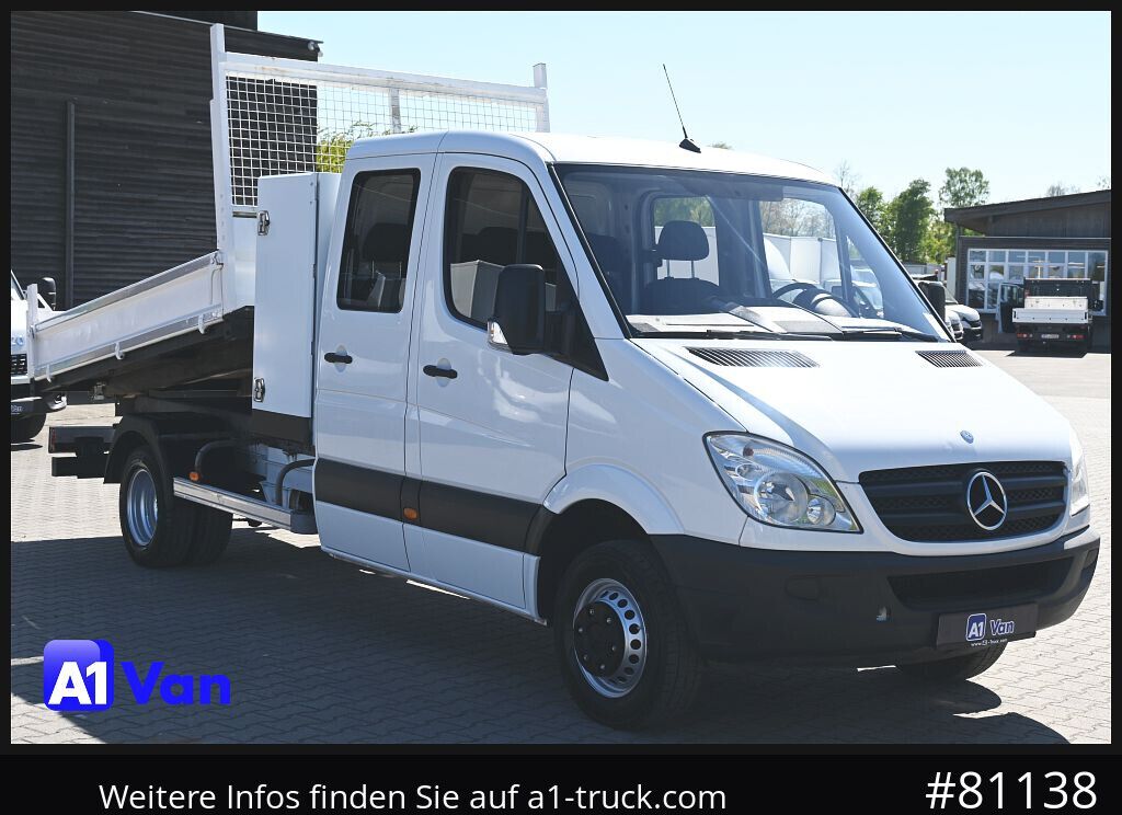 MERCEDES-BENZ Sprinter 513 CDI Kipper, Doka, AHK, Klima - Van jungkit, Van kombi: gambar 1 MERCEDES-BENZ Sprinter 513 CDI Kipper, Doka, AHK, Klima - Van jungkit, Van kombi: gambar 1