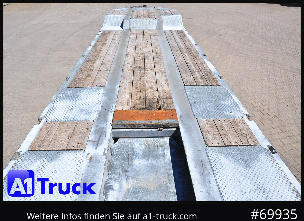 MUELLER-MITTELTAL T4 Profi, 4 achs Tieflader, hydr. Rampen, - Trailer low bed: gambar 3 MUELLER-MITTELTAL T4 Profi, 4 achs Tieflader, hydr. Rampen, - Trailer low bed: gambar 3