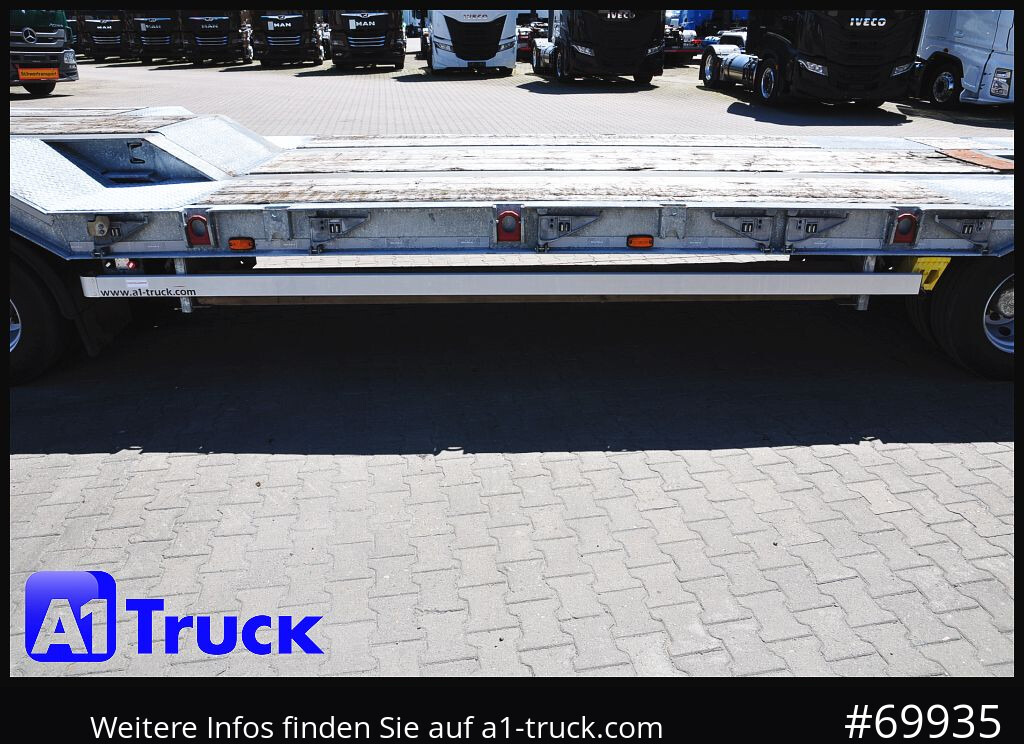 MUELLER-MITTELTAL T4 Profi, 4 achs Tieflader, hydr. Rampen, - Trailer low bed: gambar 2 MUELLER-MITTELTAL T4 Profi, 4 achs Tieflader, hydr. Rampen, - Trailer low bed: gambar 2