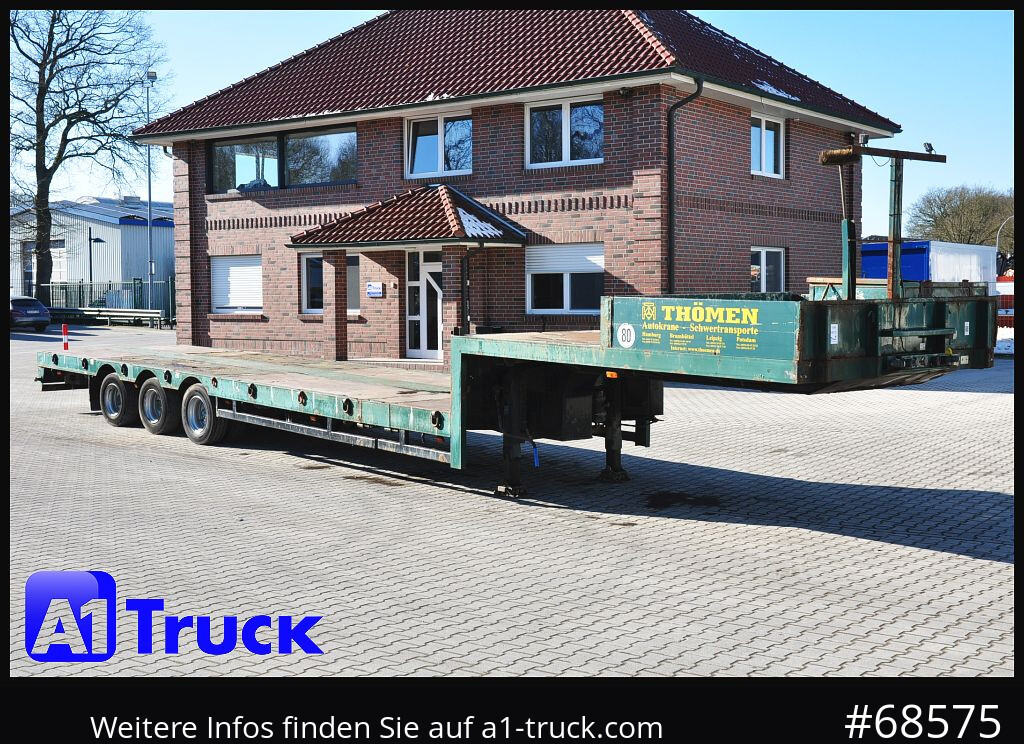 NOOTEBOOM ES-GE 3 Achs Tele, SAF - Semi-trailer low bed: gambar 1 NOOTEBOOM ES-GE 3 Achs Tele, SAF - Semi-trailer low bed: gambar 1