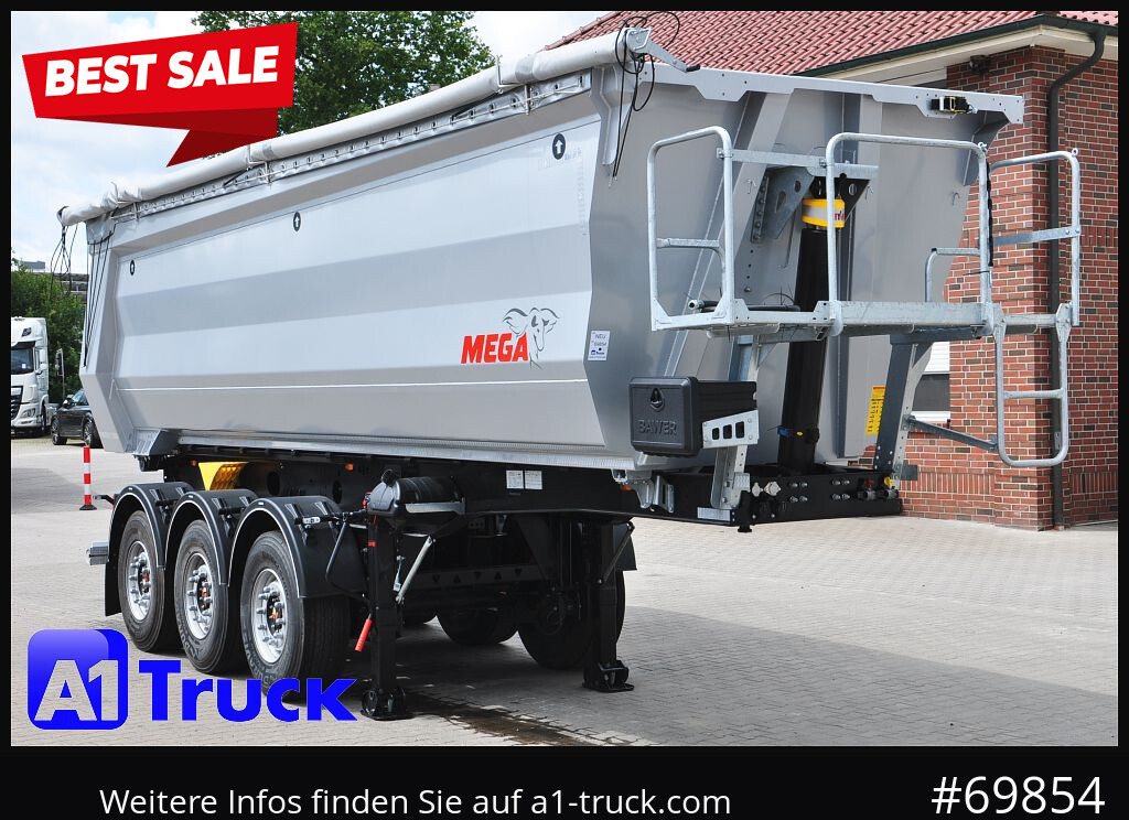 REISCH Mega 28m³ Lift Stahl SAF Hardox - Semi-trailer jungkit: gambar 1 REISCH Mega 28m³ Lift Stahl SAF Hardox - Semi-trailer jungkit: gambar 1