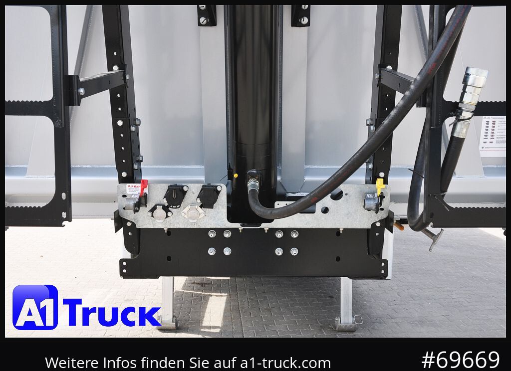 REISCH RHKS, Alu-Kippmulde 52m³, Miete - Semi-trailer jungkit: gambar 4 REISCH RHKS, Alu-Kippmulde 52m³, Miete - Semi-trailer jungkit: gambar 4