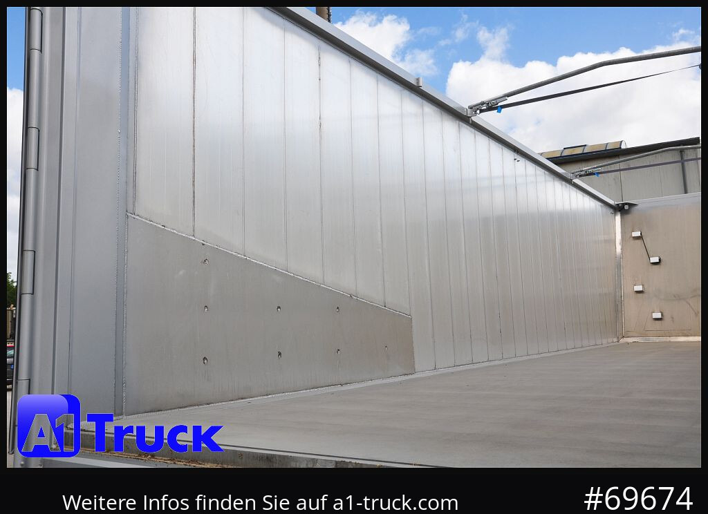 REISCH RHKS, Alu-Kippmulde 54m³, Kombitüren, Alufelgen, Liftachse, - Semi-trailer jungkit: gambar 2 REISCH RHKS, Alu-Kippmulde 54m³, Kombitüren, Alufelgen, Liftachse, - Semi-trailer jungkit: gambar 2