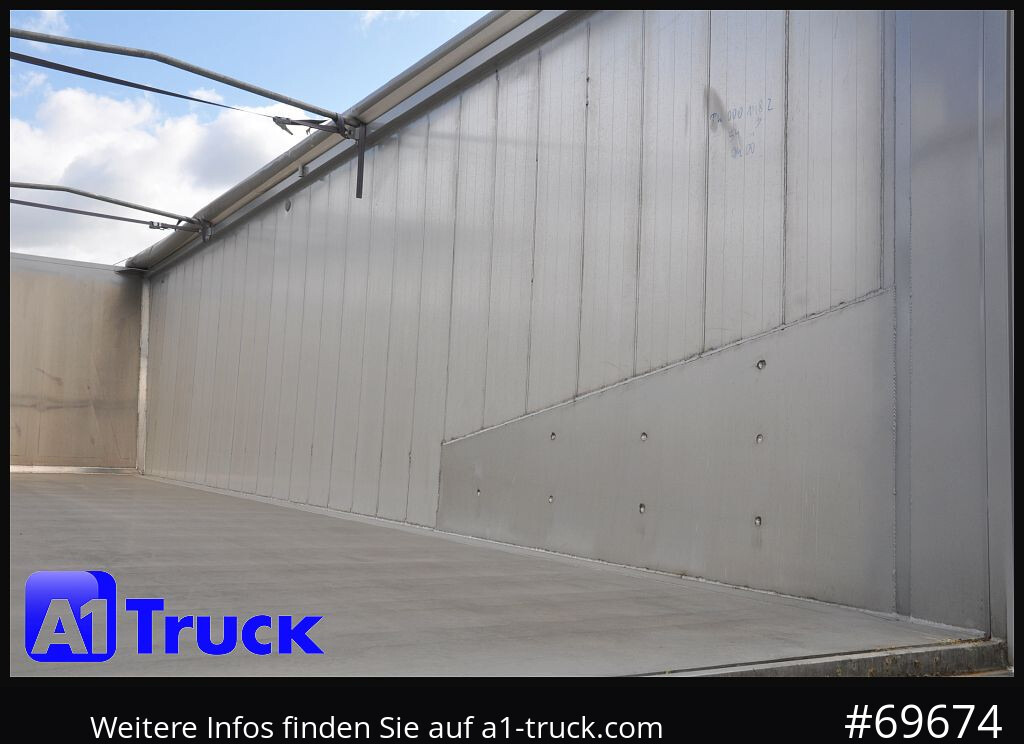 REISCH RHKS, Alu-Kippmulde 54m³, Kombitüren, Alufelgen, Liftachse, - Semi-trailer jungkit: gambar 3 REISCH RHKS, Alu-Kippmulde 54m³, Kombitüren, Alufelgen, Liftachse, - Semi-trailer jungkit: gambar 3