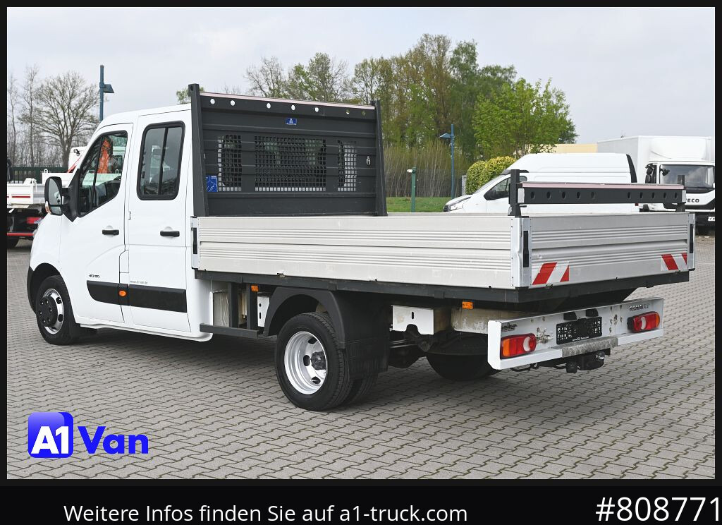 Van flatbed RENAULT Master Pritsche Doka, AHK 3,5Tonnen , Klima, Luftfederung: gambar 11