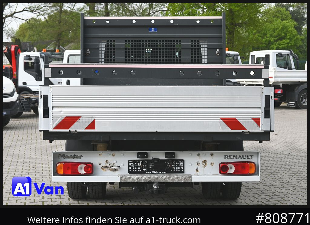 Van flatbed RENAULT Master Pritsche Doka, AHK 3,5Tonnen , Klima, Luftfederung: gambar 10