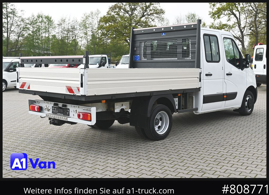 Van flatbed RENAULT Master Pritsche Doka, AHK 3,5Tonnen , Klima, Luftfederung: gambar 9