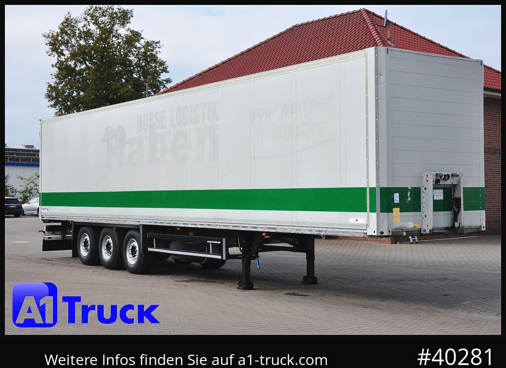 SCHMITZ Koffer, Lichtband, Code XL, verzinkt - Semi-trailer kotak tertutup: gambar 1 SCHMITZ Koffer, Lichtband, Code XL, verzinkt - Semi-trailer kotak tertutup: gambar 1