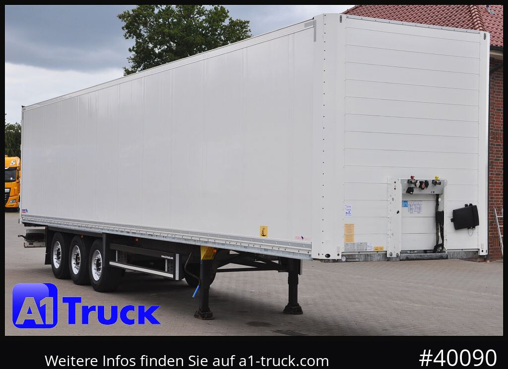 SCHMITZ Koffer, Trockenfracht, 1 Vorbesitzer - Semi-trailer kotak tertutup: gambar 1 SCHMITZ Koffer, Trockenfracht, 1 Vorbesitzer - Semi-trailer kotak tertutup: gambar 1