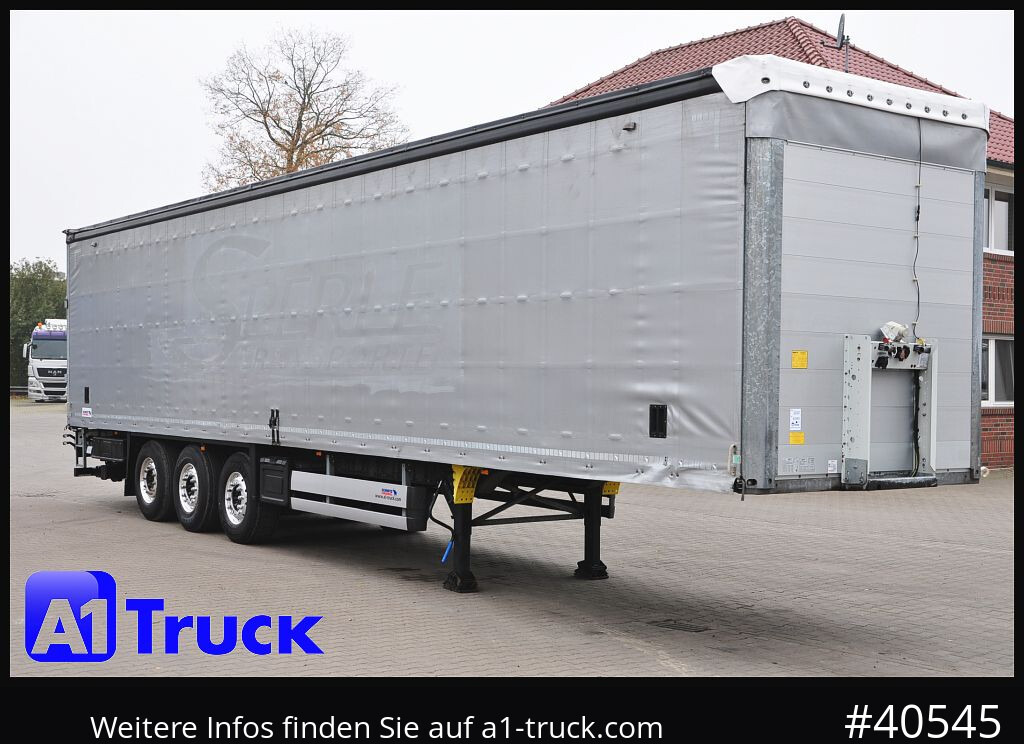 SCHMITZ S01, SPeed Curtain, Getränke VDI 2700, Ladebordwand - Semi-trailer dengan terpal samping: gambar 1 SCHMITZ S01, SPeed Curtain, Getränke VDI 2700, Ladebordwand - Semi-trailer dengan terpal samping: gambar 1