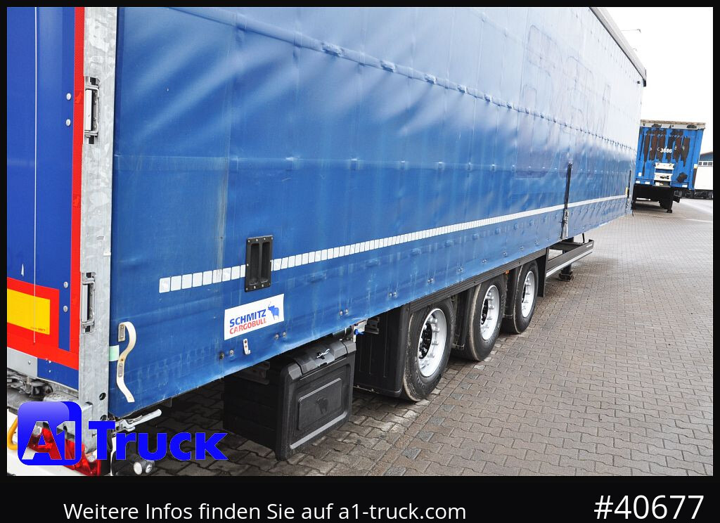 SCHMITZ SCB 24, Mega, Speed Curtain, VDI 2700, deutsche Zulassung - Semi-trailer dengan terpal samping: gambar 3 SCHMITZ SCB 24, Mega, Speed Curtain, VDI 2700, deutsche Zulassung - Semi-trailer dengan terpal samping: gambar 3