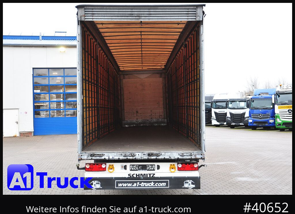 SCHMITZ SCB 24, Mega, Varios - Semi-trailer dengan terpal samping: gambar 2 SCHMITZ SCB 24, Mega, Varios - Semi-trailer dengan terpal samping: gambar 2