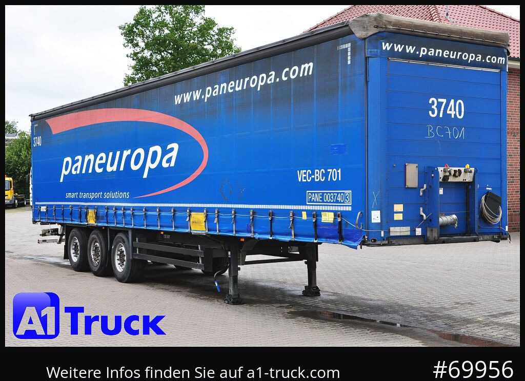 SCHMITZ SD Tautliner, Code XL, Bahn, verzinkt - Semi-trailer dengan terpal samping: gambar 1 SCHMITZ SD Tautliner, Code XL, Bahn, verzinkt - Semi-trailer dengan terpal samping: gambar 1