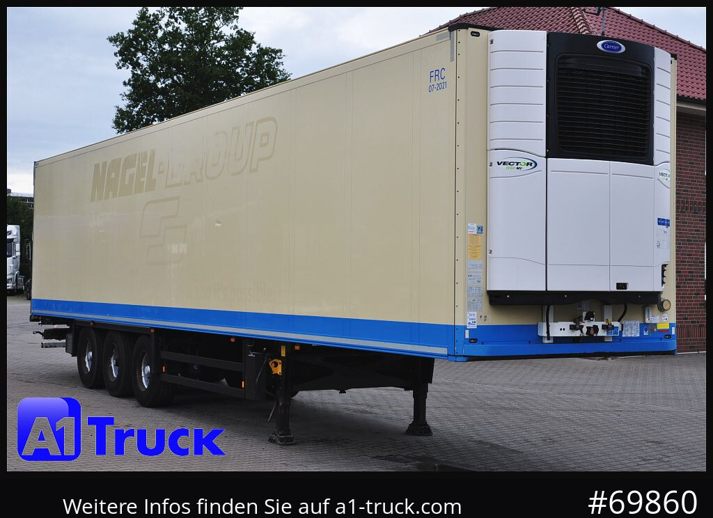 SCHMITZ SKO FP60, Carrier 1950 Mt. Doppelstock Lift, - Semi-trailer berpendingin: gambar 1 SCHMITZ SKO FP60, Carrier 1950 Mt. Doppelstock Lift, - Semi-trailer berpendingin: gambar 1