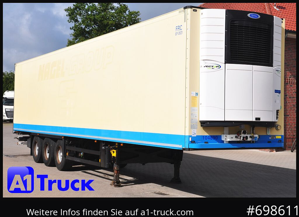 SCHMITZ SKO FP60, Carrier 1950 Mt. Doppelstock Lift, - Semi-trailer berpendingin: gambar 1 SCHMITZ SKO FP60, Carrier 1950 Mt. Doppelstock Lift, - Semi-trailer berpendingin: gambar 1