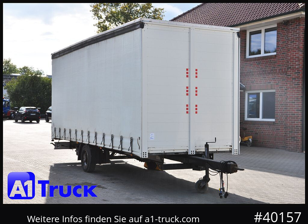 SOMMER Eurotrailer Eco Racer 55, 6450kg zul GG, oben gekuppelt - Trailer dengan terpal samping: gambar 1 SOMMER Eurotrailer Eco Racer 55, 6450kg zul GG, oben gekuppelt - Trailer dengan terpal samping: gambar 1