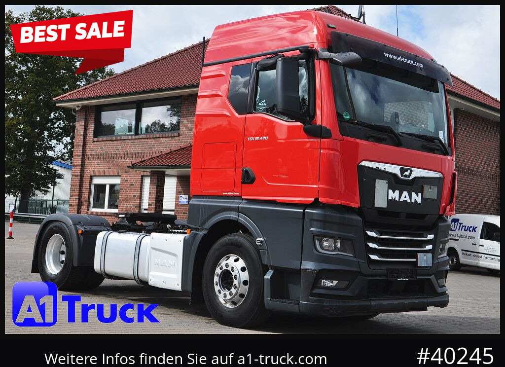 MAN TGX 18.470 GM Hydraulik, Intarder Navi Standklima, - Tractor head: gambar 1 MAN TGX 18.470 GM Hydraulik, Intarder Navi Standklima, - Tractor head: gambar 1