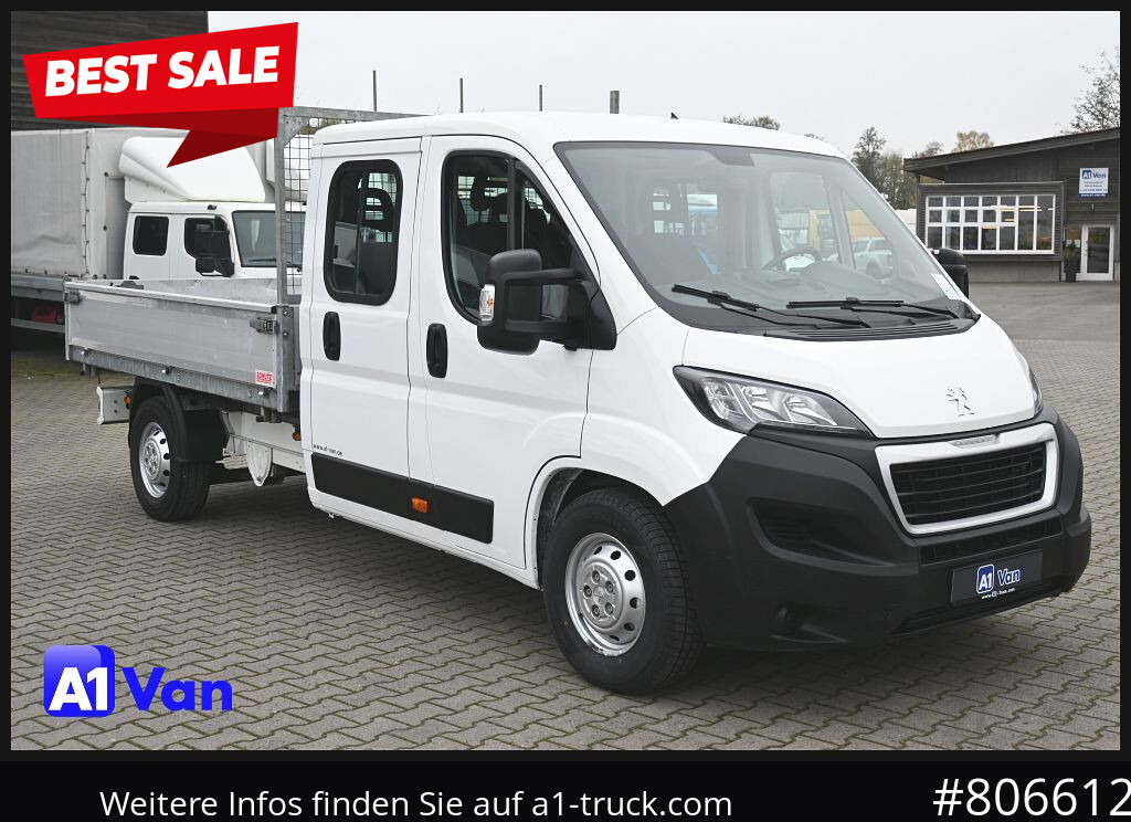 PEUGEOT Boxer Doka Kipper, AHK, Klima, Standheizung - Truk: gambar 1 PEUGEOT Boxer Doka Kipper, AHK, Klima, Standheizung - Truk: gambar 1