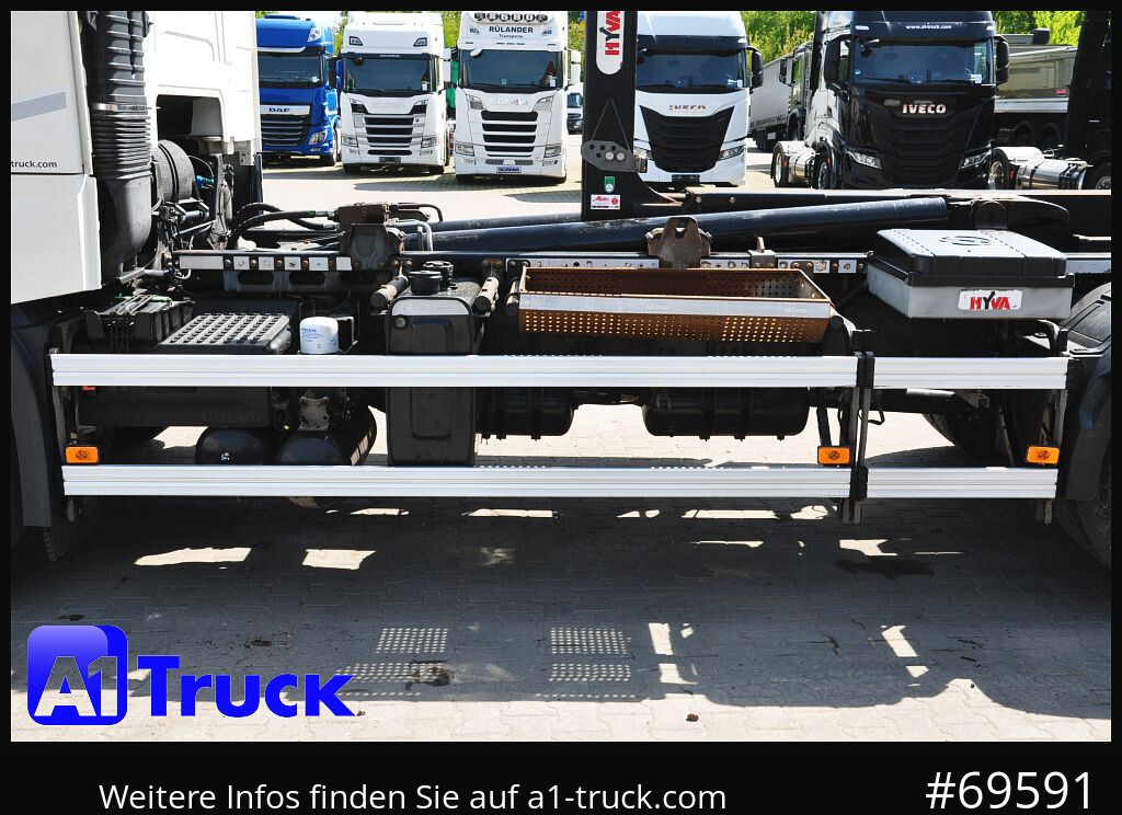 VOLVO FH 460 XL, HYVA Abrollkipper, Liftachse, - Hook lift: gambar 2 VOLVO FH 460 XL, HYVA Abrollkipper, Liftachse, - Hook lift: gambar 2
