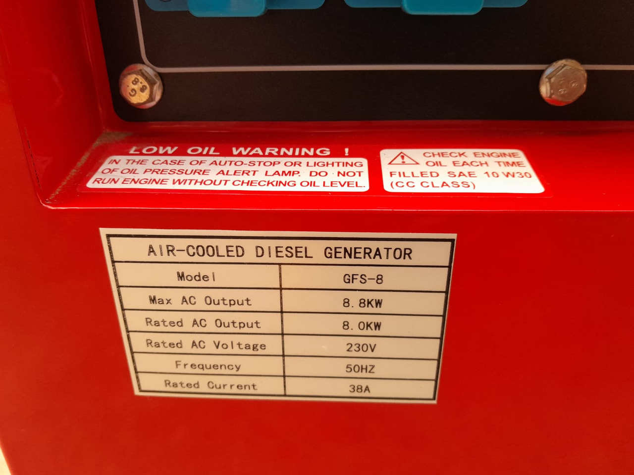BAUER GENERATOR GFS-8 8.8kW GRUPPO ELETTROGENO 8.8KW 230V 50HZ - Genset: gambar 5 BAUER GENERATOR GFS-8 8.8kW GRUPPO ELETTROGENO 8.8KW 230V 50HZ - Genset: gambar 5