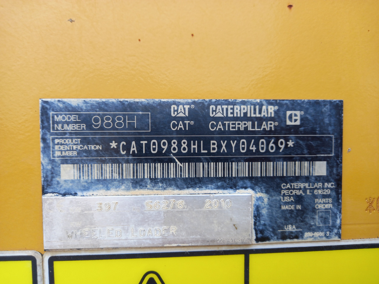 Wheel loader Caterpillar 988H Pala gommata 988H in buone condizione.: gambar 16