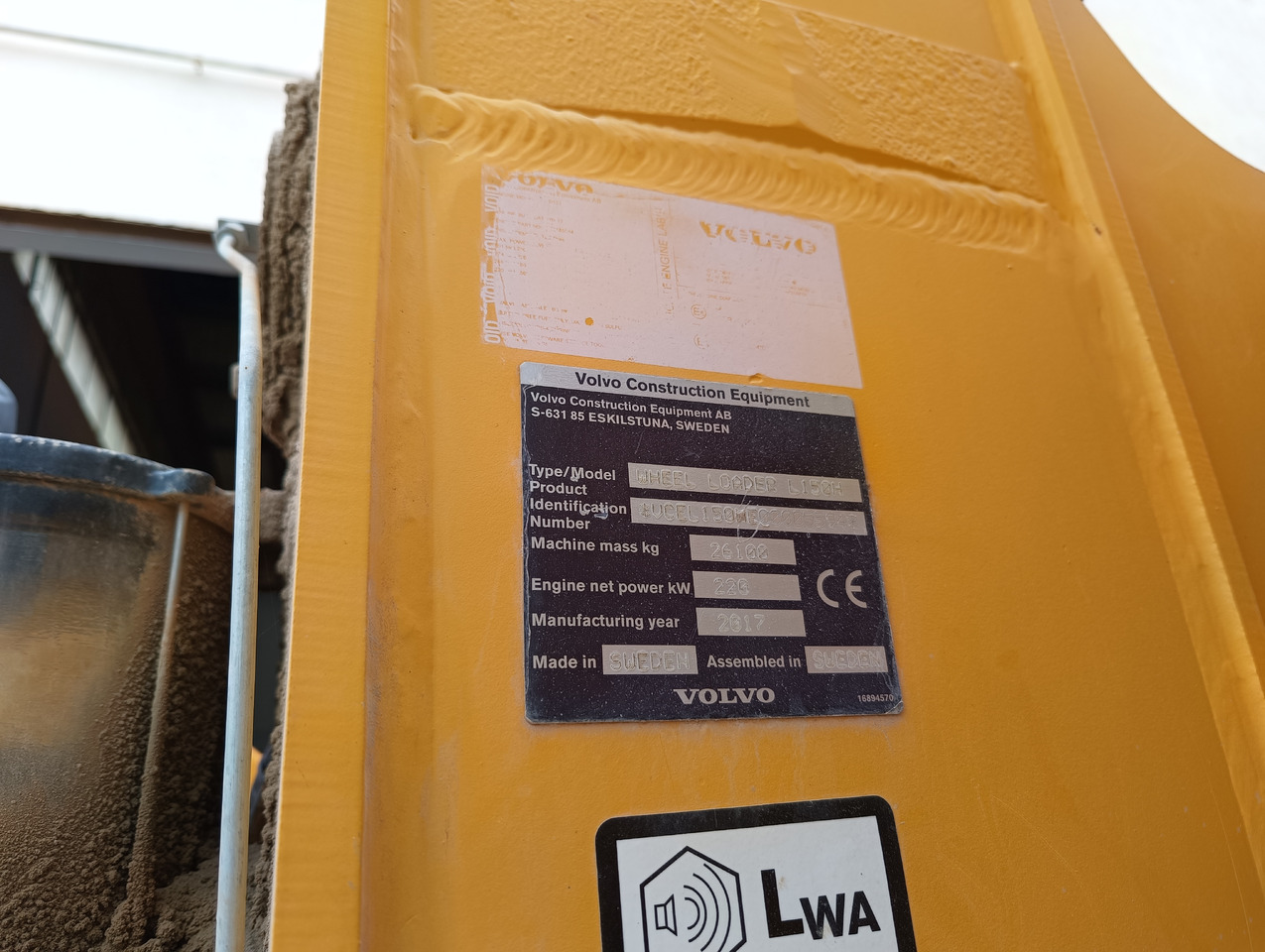 VOLVO L150H - Wheel loader: gambar 3 VOLVO L150H - Wheel loader: gambar 3