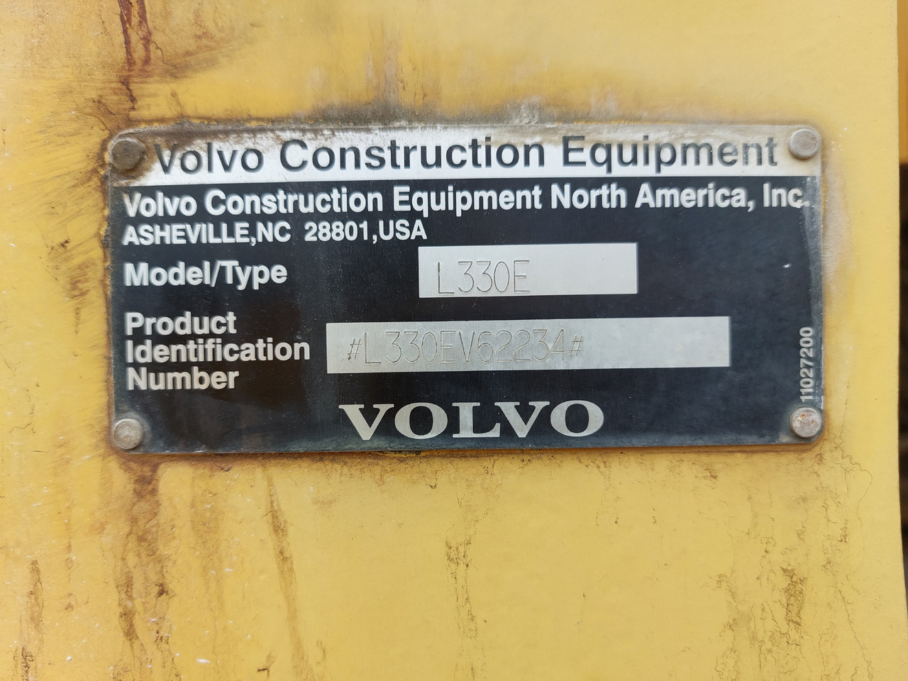VOLVO L330E HDBH - Wheel loader: gambar 3 VOLVO L330E HDBH - Wheel loader: gambar 3