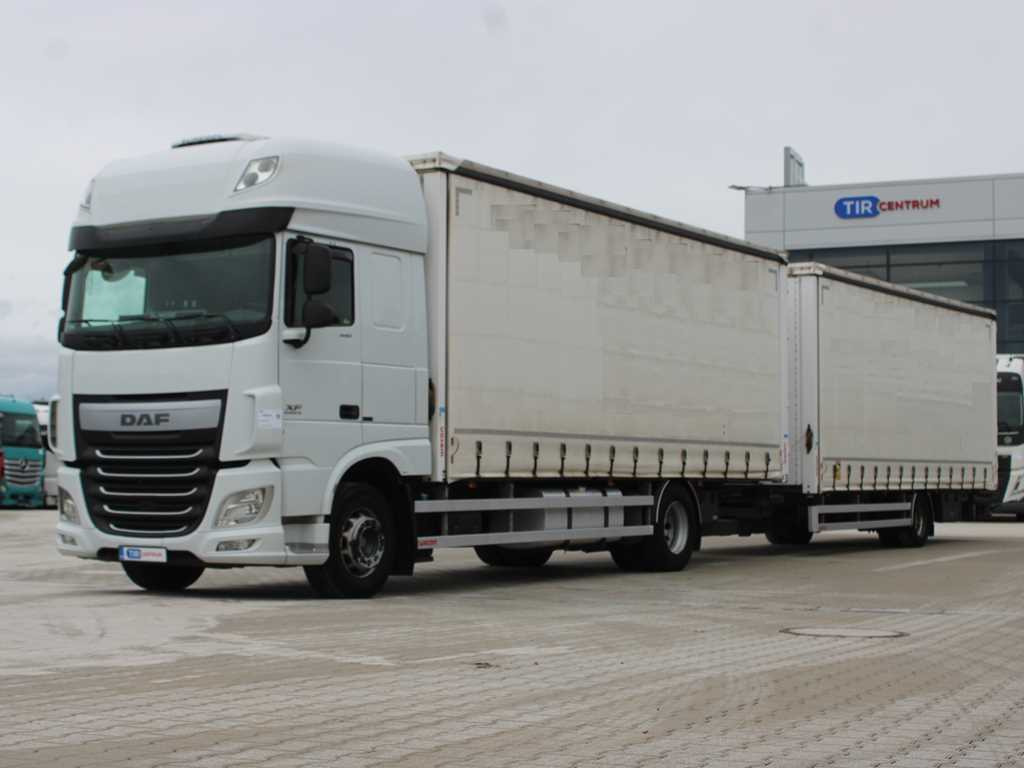 DAF XF 440 FA, INDEPENDENT AIR CONDITIONING + WECON - Truk dengan terpal samping: gambar 1 DAF XF 440 FA, INDEPENDENT AIR CONDITIONING + WECON - Truk dengan terpal samping: gambar 1