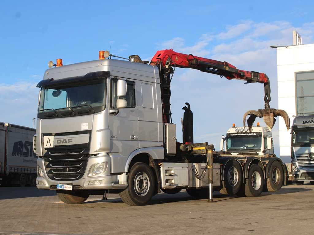 DAF XF 460, EURO 6, 8X2, 2X LIFTING AXLE, PALFINGER - Hook lift: gambar 1 DAF XF 460, EURO 6, 8X2, 2X LIFTING AXLE, PALFINGER - Hook lift: gambar 1
