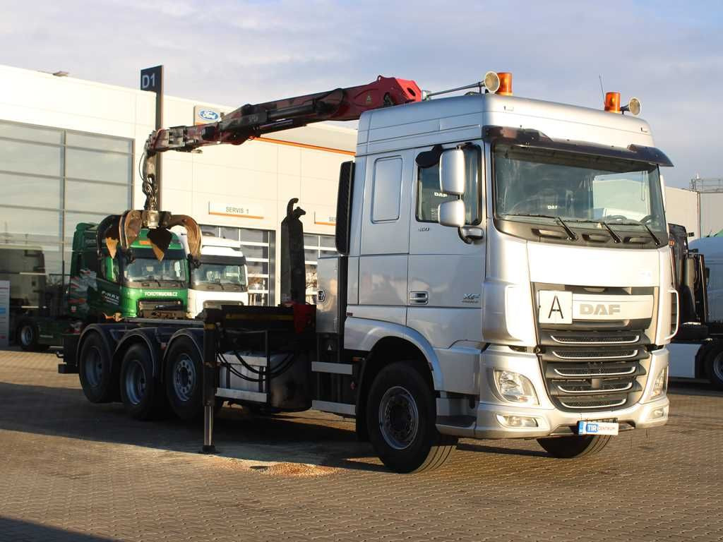 DAF XF 460, EURO 6, 8X2, 2X LIFTING AXLE, PALFINGER - Hook lift: gambar 2 DAF XF 460, EURO 6, 8X2, 2X LIFTING AXLE, PALFINGER - Hook lift: gambar 2
