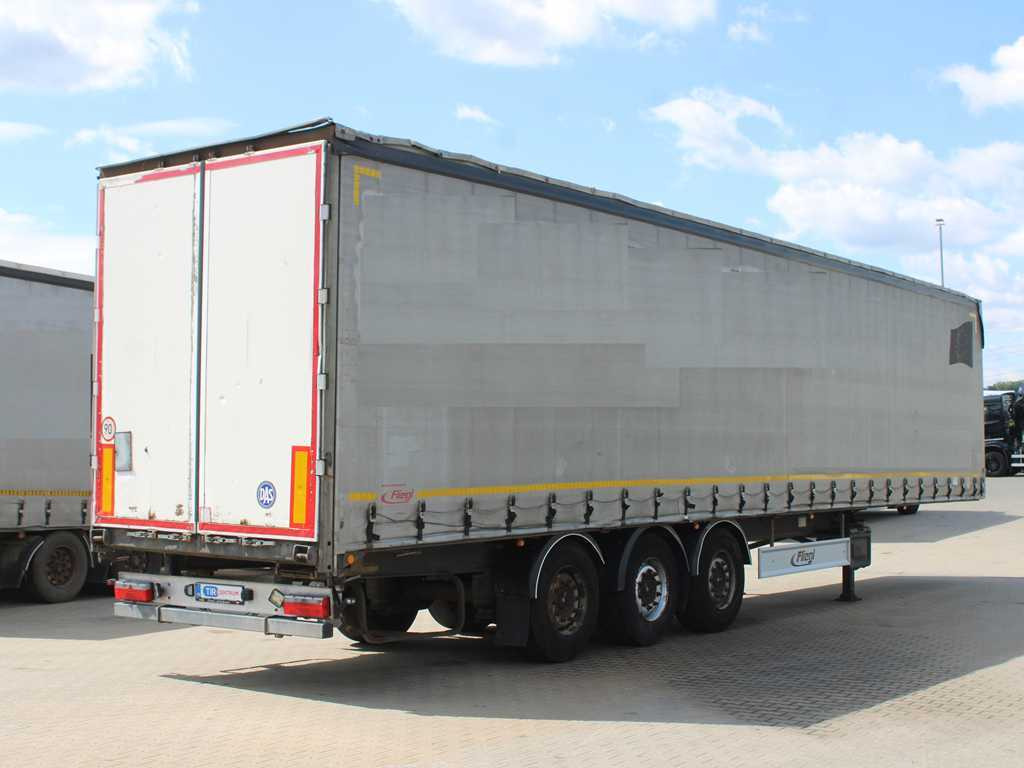 Fliegl SDS 043 DA, MULTILOCK, SAF, LIFTING AXLE - Semi-trailer dengan terpal samping: gambar 4 Fliegl SDS 043 DA, MULTILOCK, SAF, LIFTING AXLE - Semi-trailer dengan terpal samping: gambar 4