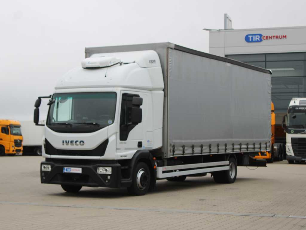 Iveco EUROCARGO ML120E28, EURO 6, INDEPENDENT AIR CONDITIONING - Truk dengan terpal samping: gambar 1 Iveco EUROCARGO ML120E28, EURO 6, INDEPENDENT AIR CONDITIONING - Truk dengan terpal samping: gambar 1