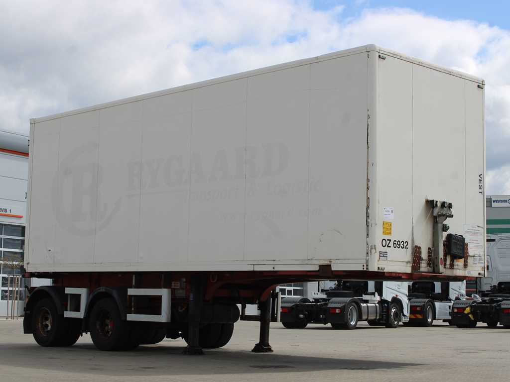 KEL-BERG E36S2, AXLES 10t, EXPANDABLE, SAF AXLES - Semi-trailer kotak tertutup: gambar 3 KEL-BERG E36S2, AXLES 10t, EXPANDABLE, SAF AXLES - Semi-trailer kotak tertutup: gambar 3