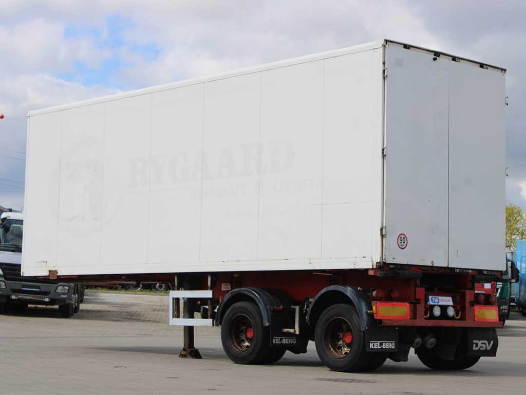 KEL-BERG E36S2, AXLES 10t, EXPANDABLE, SAF AXLES - Semi-trailer kotak tertutup: gambar 5 KEL-BERG E36S2, AXLES 10t, EXPANDABLE, SAF AXLES - Semi-trailer kotak tertutup: gambar 5