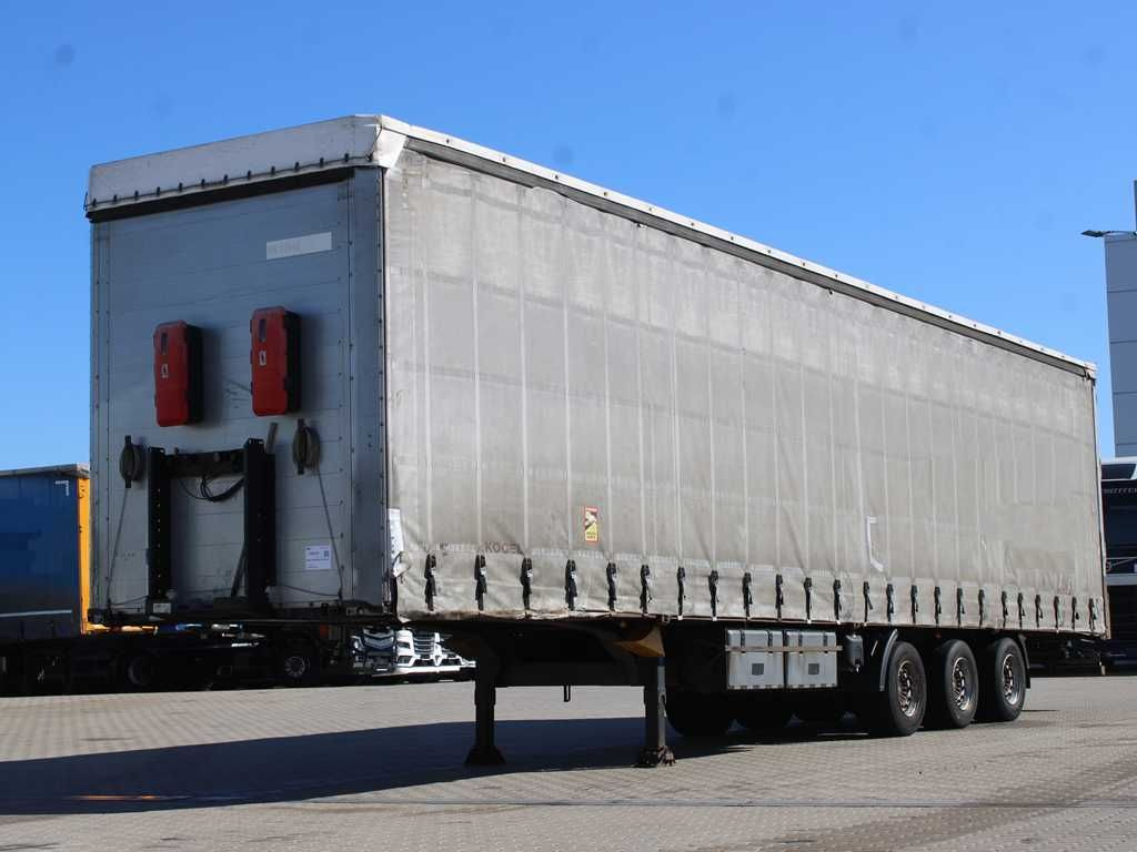 Kögel FOXX SN 24 / SN 24, LOWDECK, LIFTING AXLE, SAF - Semi-trailer dengan terpal samping: gambar 1 Kögel FOXX SN 24 / SN 24, LOWDECK, LIFTING AXLE, SAF - Semi-trailer dengan terpal samping: gambar 1