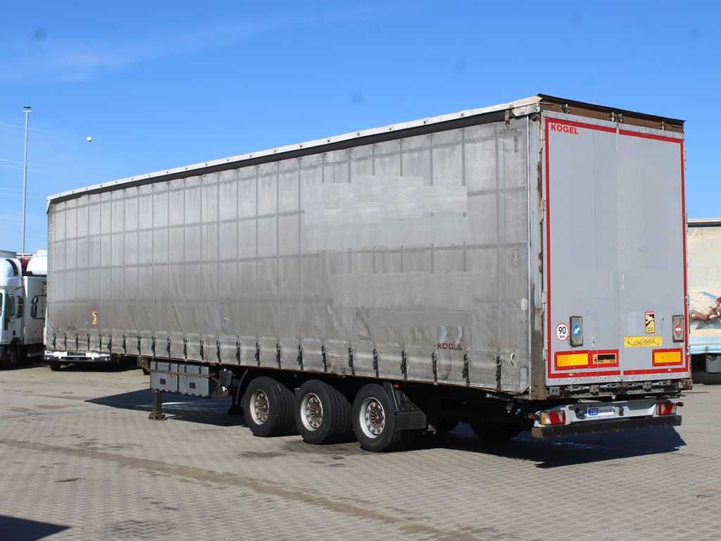 Kögel FOXX SN 24 / SN 24, LOWDECK, LIFTING AXLE, SAF - Semi-trailer dengan terpal samping: gambar 4 Kögel FOXX SN 24 / SN 24, LOWDECK, LIFTING AXLE, SAF - Semi-trailer dengan terpal samping: gambar 4
