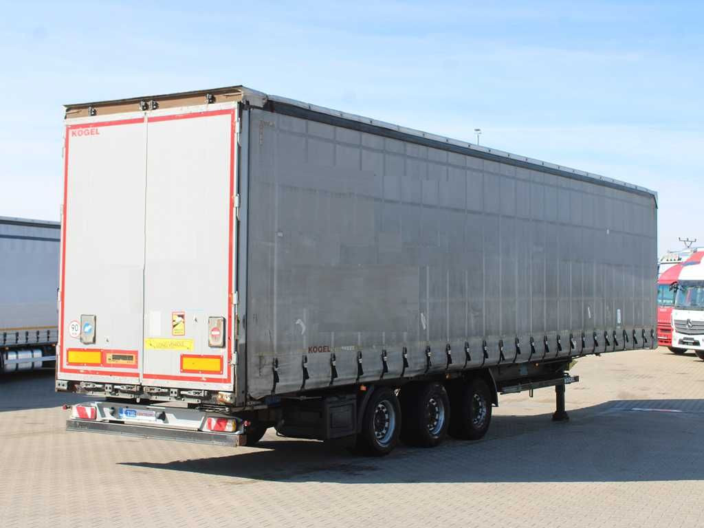Kögel FOXX SN 24 / SN 24, LOWDECK, LIFTING AXLE, SAF - Semi-trailer dengan terpal samping: gambar 3 Kögel FOXX SN 24 / SN 24, LOWDECK, LIFTING AXLE, SAF - Semi-trailer dengan terpal samping: gambar 3