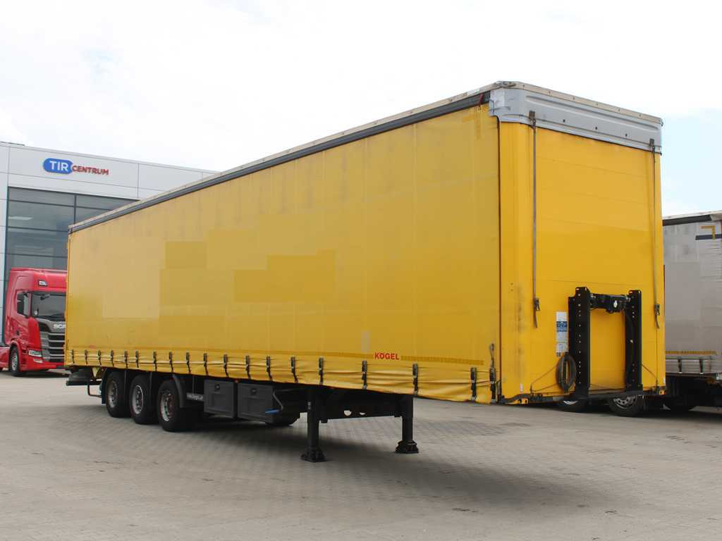 Kögel S 24 - 1, LOWDECK, SAF, LIFT AXLE, MULTILOCK - Semi-trailer dengan terpal samping: gambar 3 Kögel S 24 - 1, LOWDECK, SAF, LIFT AXLE, MULTILOCK - Semi-trailer dengan terpal samping: gambar 3