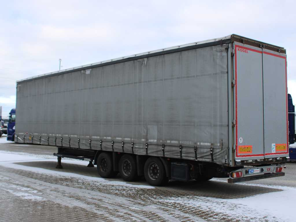 Kögel S24-1, LOWDECK, LIFTING AXLE, SAF, LIFTING ROOF - Semi-trailer dengan terpal samping: gambar 5 Kögel S24-1, LOWDECK, LIFTING AXLE, SAF, LIFTING ROOF - Semi-trailer dengan terpal samping: gambar 5