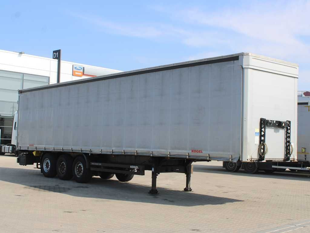 Kögel SN 24, LIFTING AXLE, SAF, MULDA, MULTILOCK - Semi-trailer dengan terpal samping: gambar 2 Kögel SN 24, LIFTING AXLE, SAF, MULDA, MULTILOCK - Semi-trailer dengan terpal samping: gambar 2