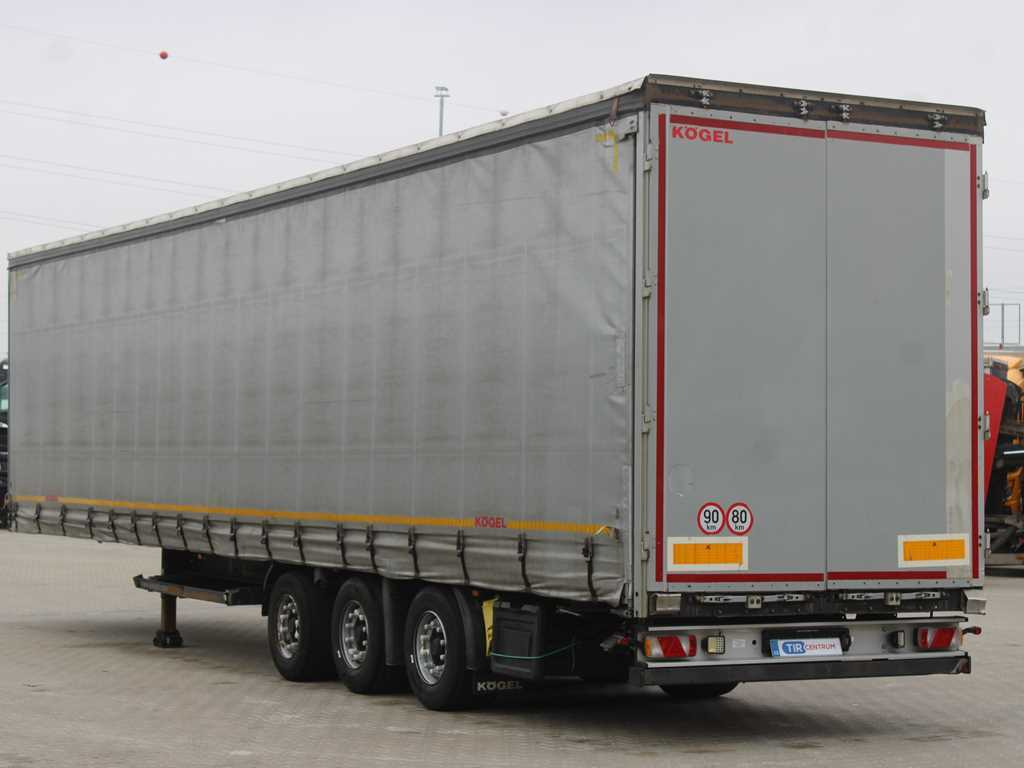 Kögel SN 24, LOWDECK, LIFTING AXLE, MULTILOCK, LIFTING ROOF - Semi-trailer dengan terpal samping: gambar 5 Kögel SN 24, LOWDECK, LIFTING AXLE, MULTILOCK, LIFTING ROOF - Semi-trailer dengan terpal samping: gambar 5